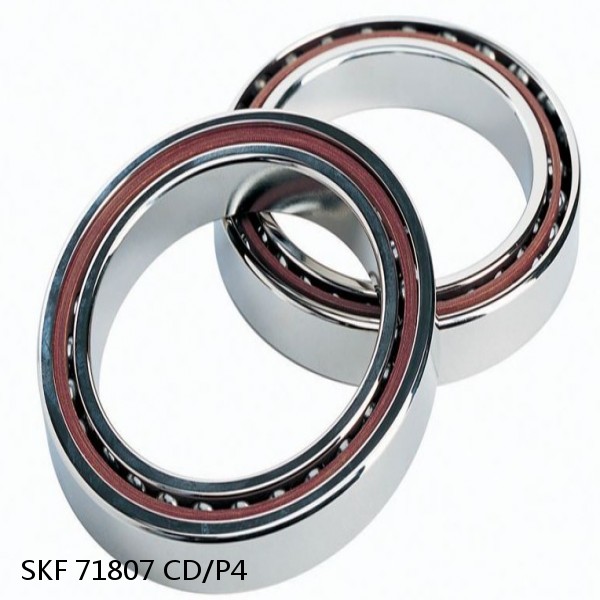 71807 CD/P4 SKF High Speed Angular Contact Ball Bearings