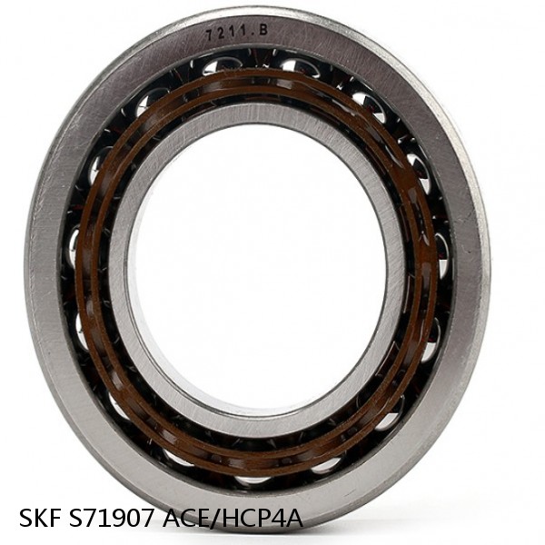 S71907 ACE/HCP4A SKF High Speed Angular Contact Ball Bearings