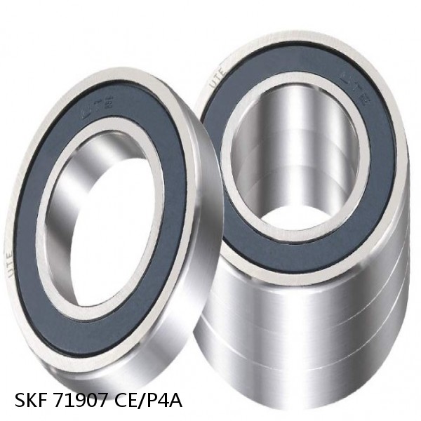 71907 CE/P4A SKF High Speed Angular Contact Ball Bearings