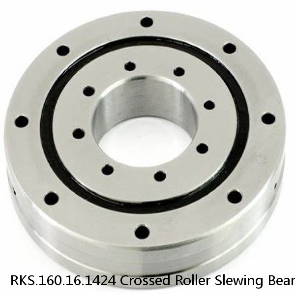 RKS.160.16.1424 Crossed Roller Slewing Bearing 1424x1509x16mm