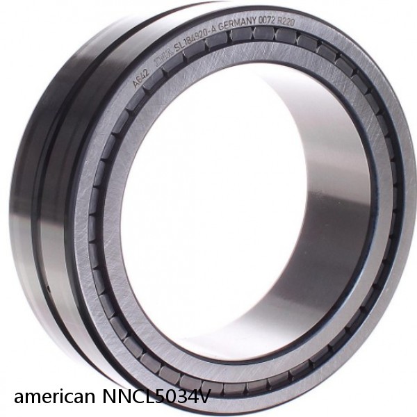 american NNCL5034V FULL DOUBLE CYLINDRICAL ROLLER BEARING #1 small image