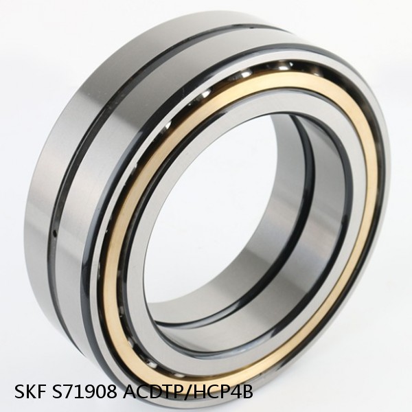 S71908 ACDTP/HCP4B SKF High Speed Angular Contact Ball Bearings