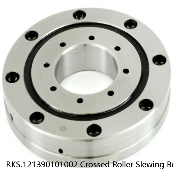 RKS.121390101002 Crossed Roller Slewing Bearing 477x695x77mm