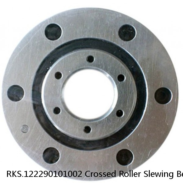 RKS.122290101002 Crossed Roller Slewing Bearing 571x816x90mm