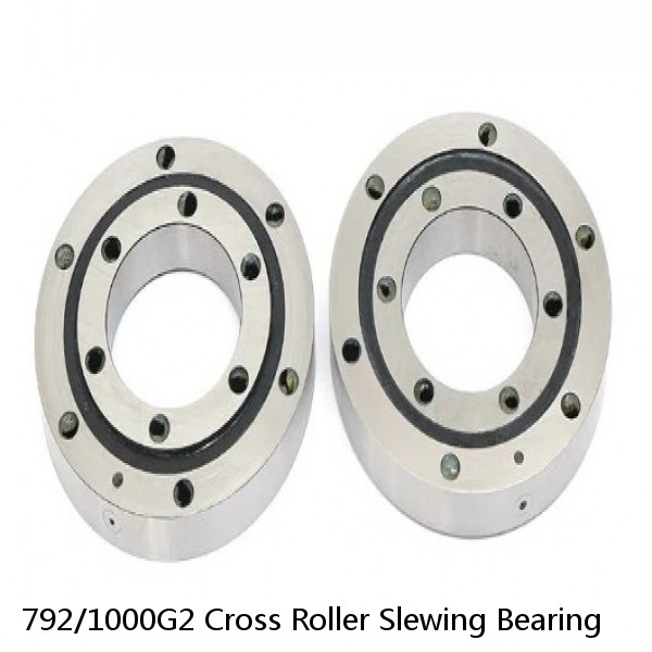 792/1000G2 Cross Roller Slewing Bearing #1 small image