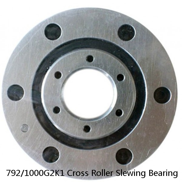 792/1000G2K1 Cross Roller Slewing Bearing #1 small image
