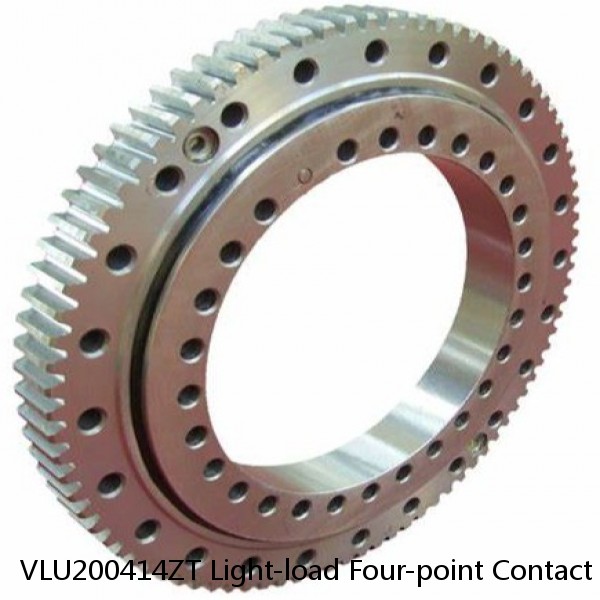 VLU200414ZT Light-load Four-point Contact Ball Slewing Bearing