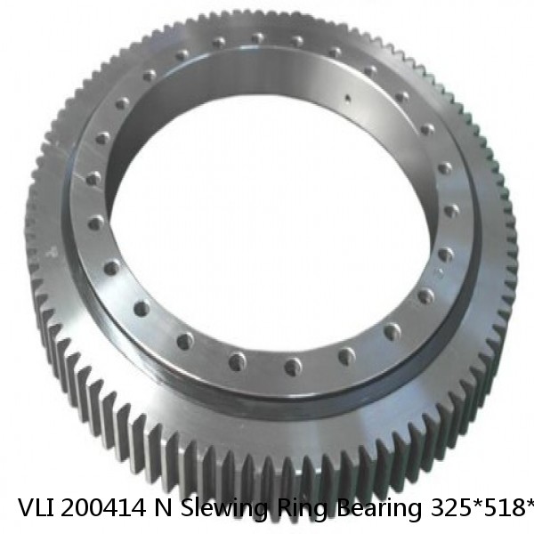VLI 200414 N Slewing Ring Bearing 325*518*56mm #1 small image