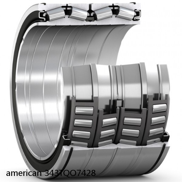 american 343TQO7428 FOUR ROW TQO TAPERED ROLLER BEARING #1 image