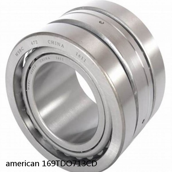 american 169TDO713CD DOUBLE ROW TAPERED ROLLER TDO BEARING #1 image