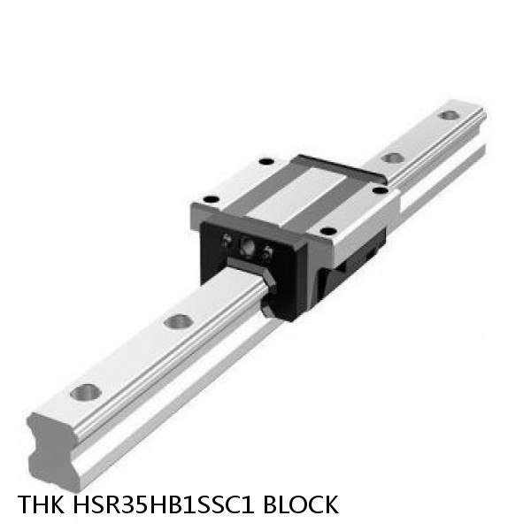 HSR35HB1SSC1 BLOCK THK Linear Bearing,Linear Motion Guides,Global Standard LM Guide (HSR),HSR-HB Block #1 image