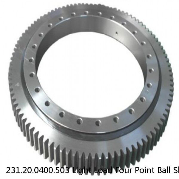 231.20.0400.503 Light Load Four Point Ball Slewing Bearing #1 image