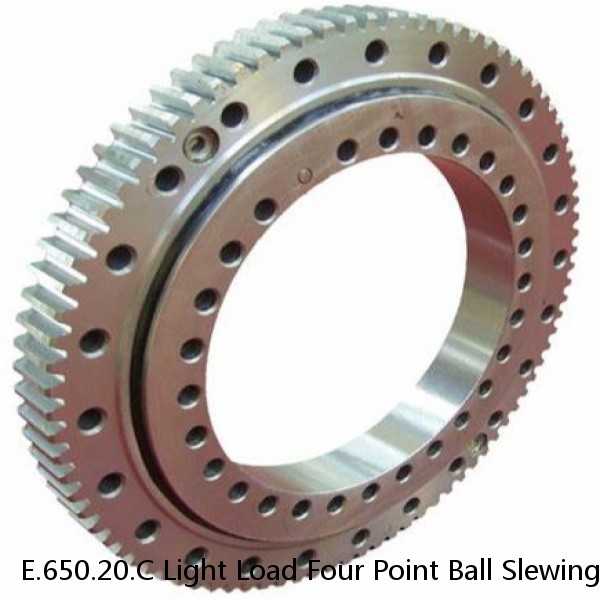 E.650.20.C Light Load Four Point Ball Slewing Bearing #1 image