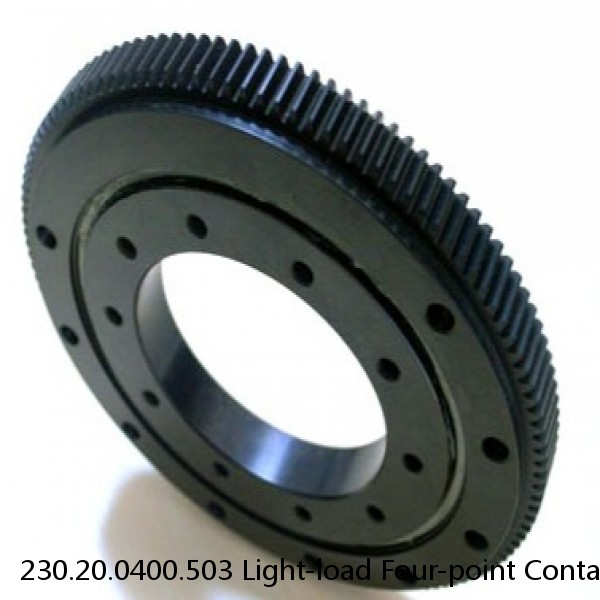 230.20.0400.503 Light-load Four-point Contact Ball Slewing Bearing #1 image